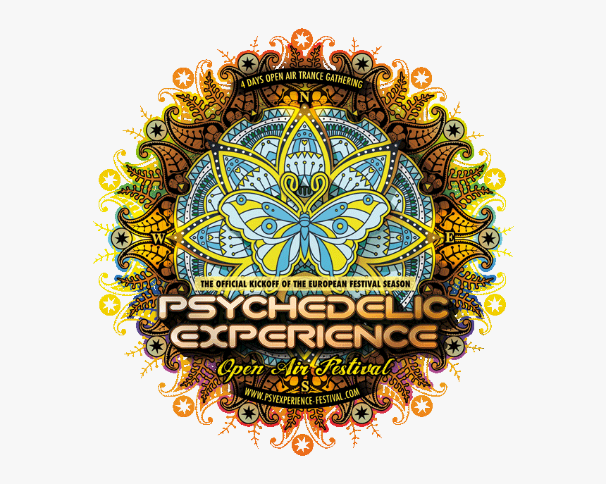 Psychedelic Experience Festival - Psychedelic Flyer, HD Png Download
