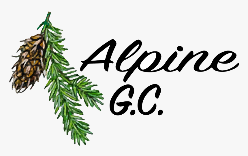 Alpine Golf Club - Illustration, HD Png Download