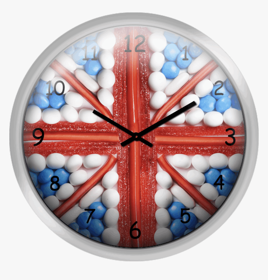 British Flag Made Out Of Sweets And Candy - Circle, HD Png Download