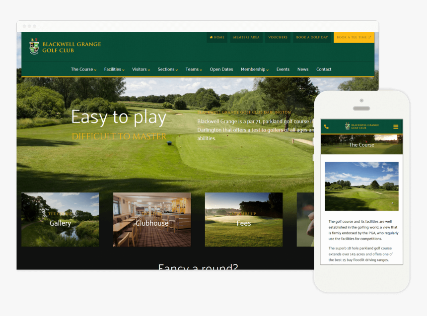 Blackwell Grange Golf Club - Lawn, HD Png Download