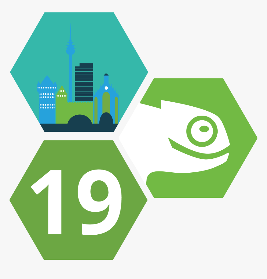 Conference Logo - Opensuse 2019, HD Png Download