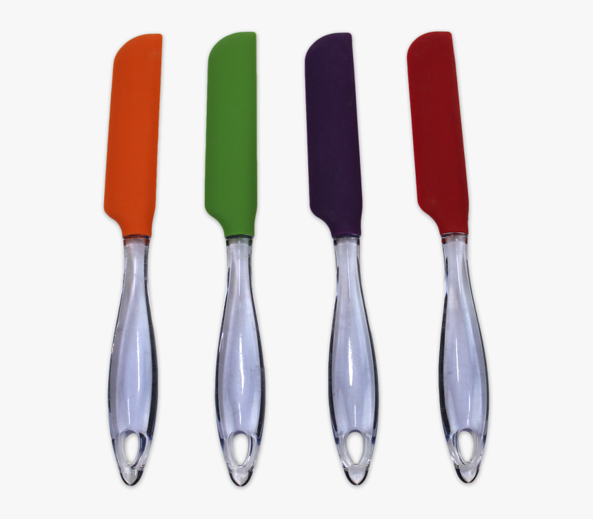 Hamilton Beach Silicone Icing Spatula With Clear Handle - Knife, HD Png Download