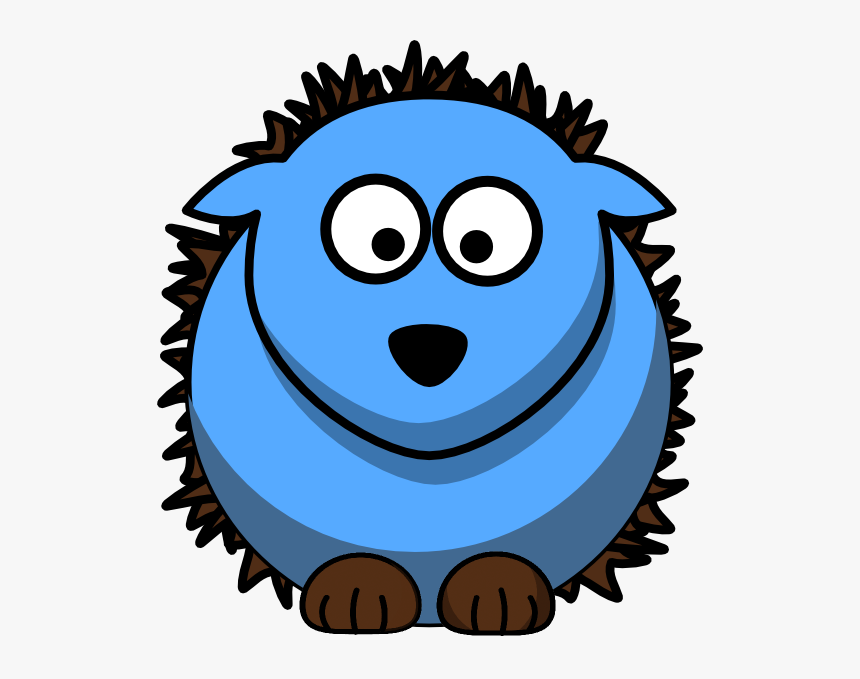 Hedgehog Svg Clip Arts - Green Hedgehog Clipart, HD Png Download