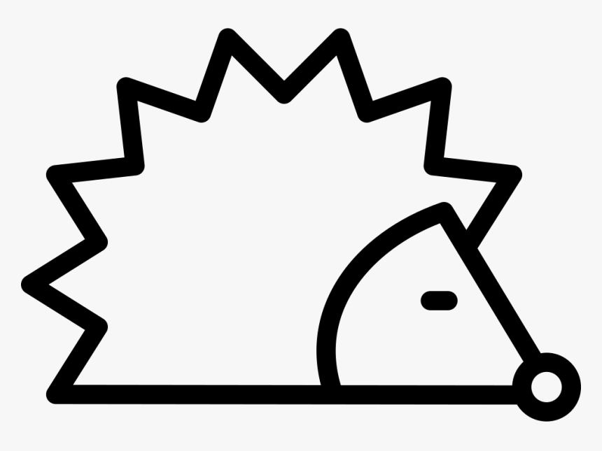 Hedgehog - Hedgehog Icon Free, HD Png Download