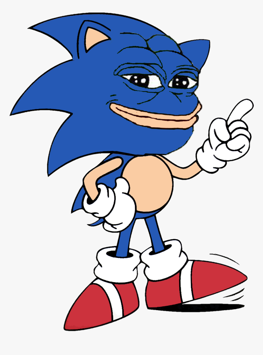 Pepe The Hedgehog , Png Download - 90s Sonic The Hedgehog, Transparent Png