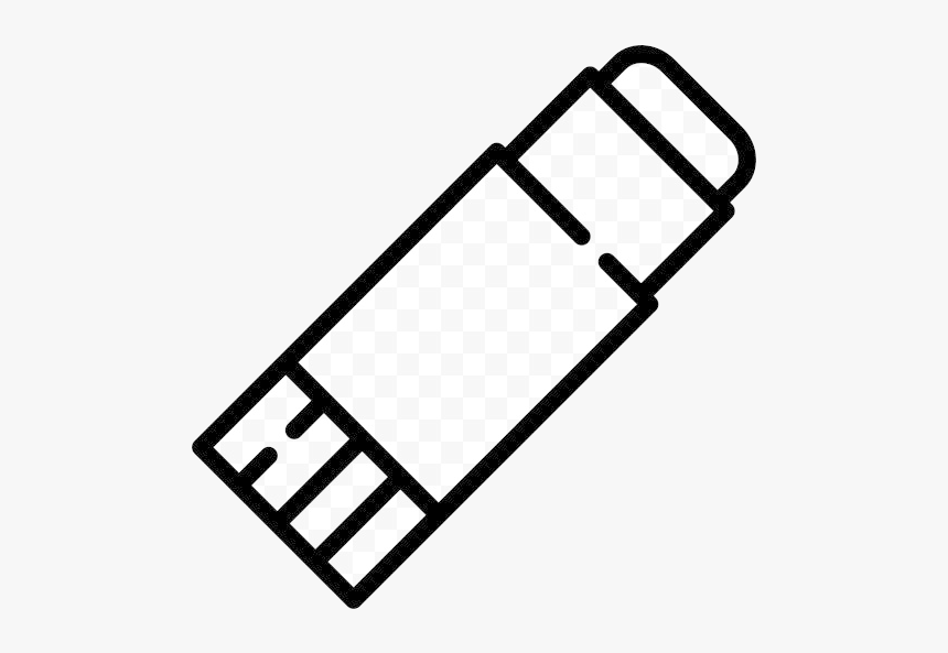 Glue Stick Cartoon Computer Transparent Png - Line Art, Png Download
