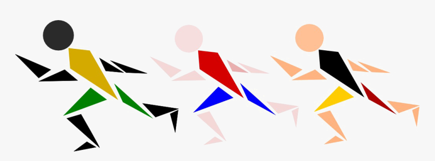 Olympics Transparent Background Png - Running Olympics Png, Png Download