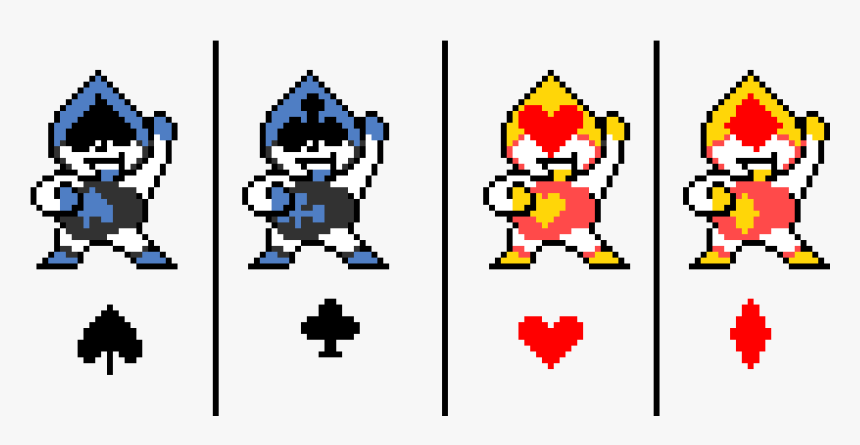 Playing Card Pixel Art, HD Png Download