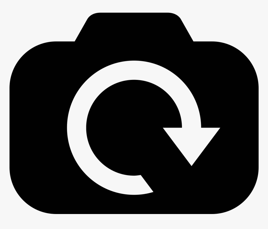 Hd X Camera Rotation - Camera Switch Icon Green, HD Png Download