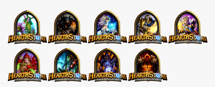 Download Hearthstone Transparent Png - Hearthstone Heroes Icons, Png Download