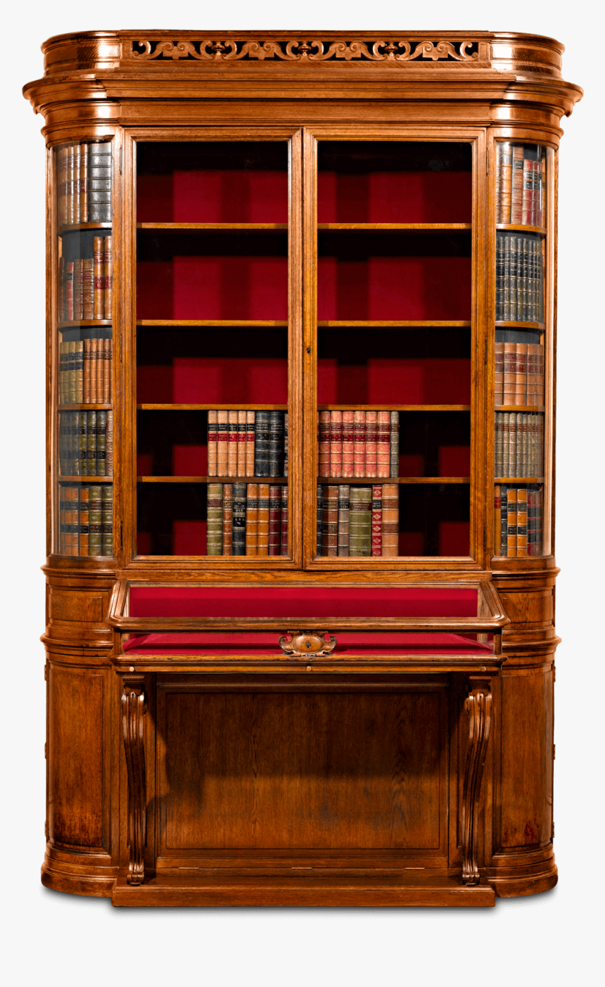 Victorian Era Bookshelf, HD Png Download , Transparent Png Image PNGitem