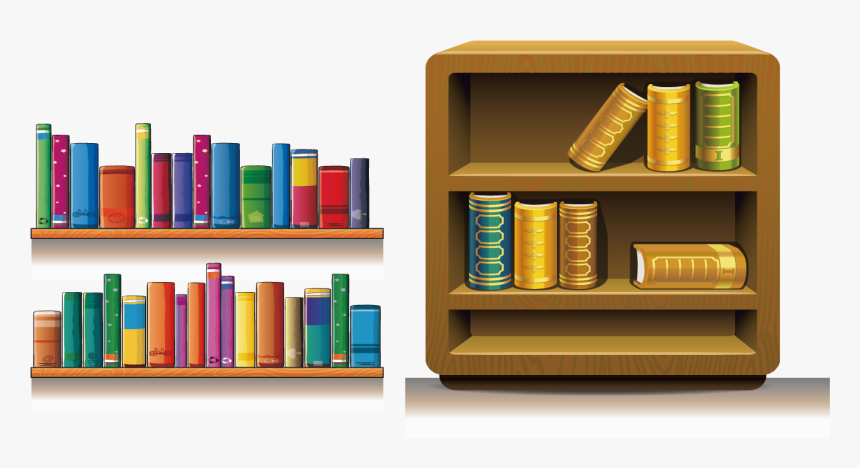 Bookcase, HD Png Download