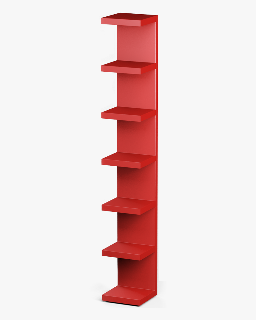 Lack Wall Shelf Unit Red3d View 
 Class Mw 100 Mh 100 - Shelf, HD Png Download