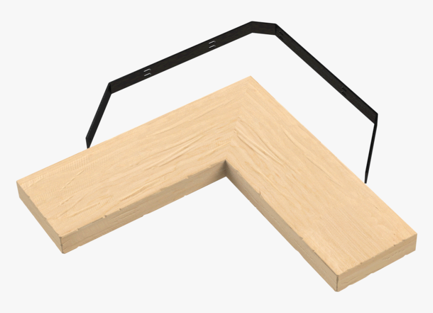 Hand Scraped Hard Maple Floating Shelf - Plywood, HD Png Download