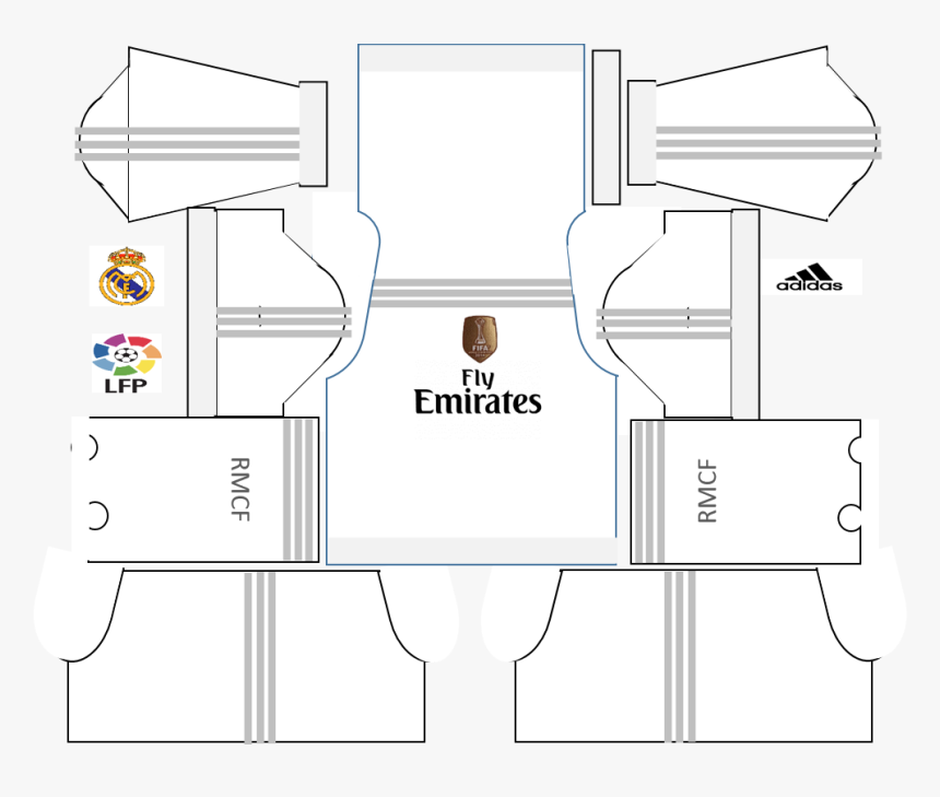 Real Madrid Jersey - Png Do Real Madrid, Transparent Png