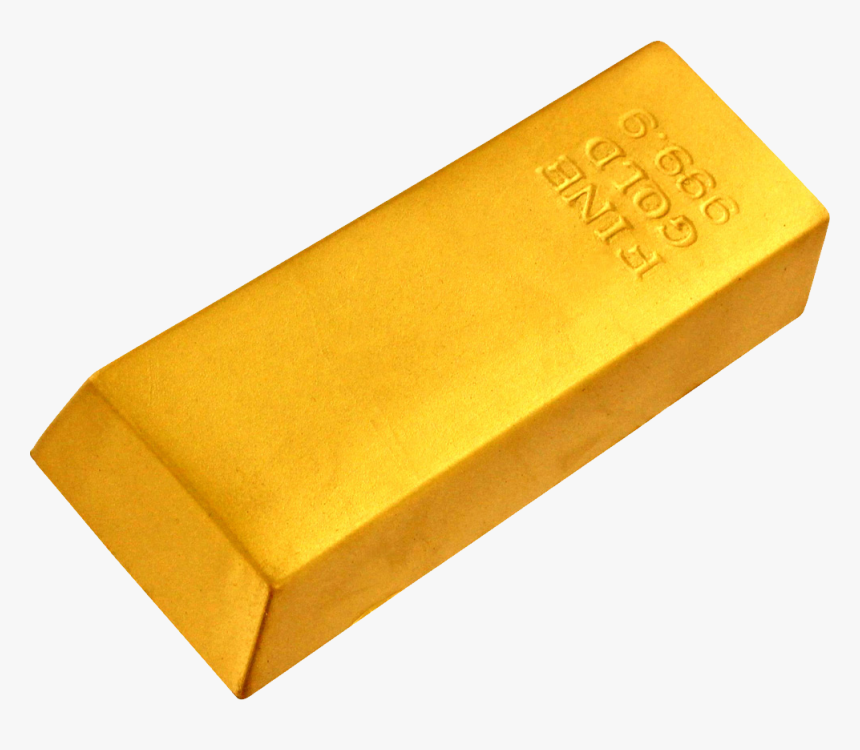 Gold Bar Png Image - Transparent Gold Brick, Png Download
