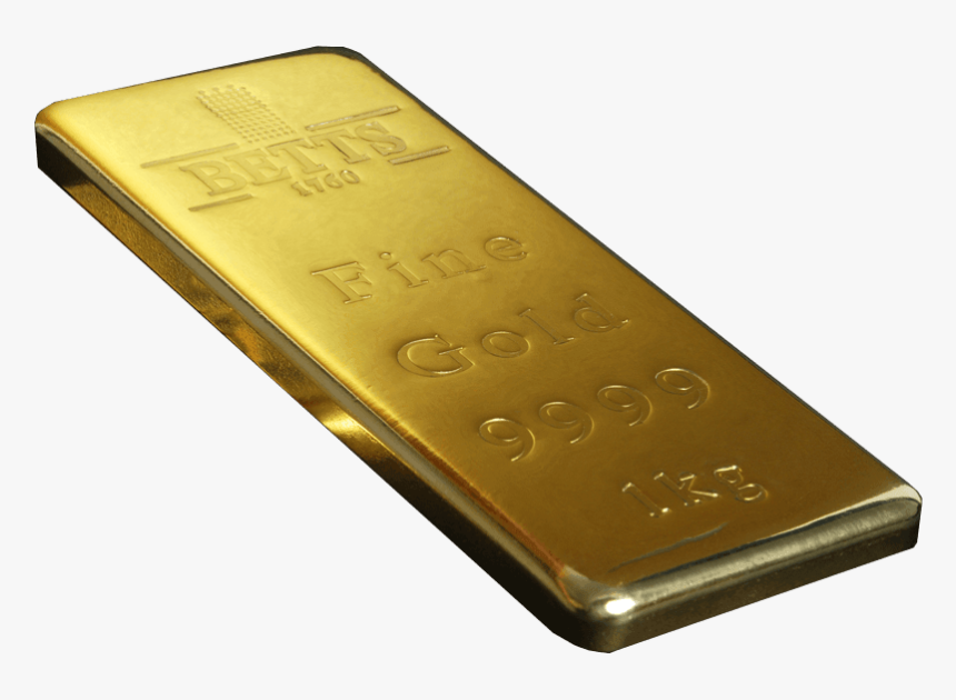 Betts 1760 1kg Gold Bar - 1kg Gold Bar, HD Png Download