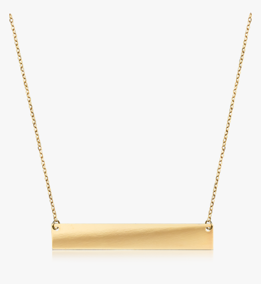 Mini Diamond Bar Necklace, HD Png Download