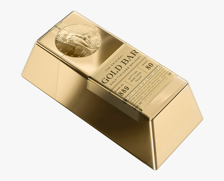 Gold Bar American Whiskey, HD Png Download