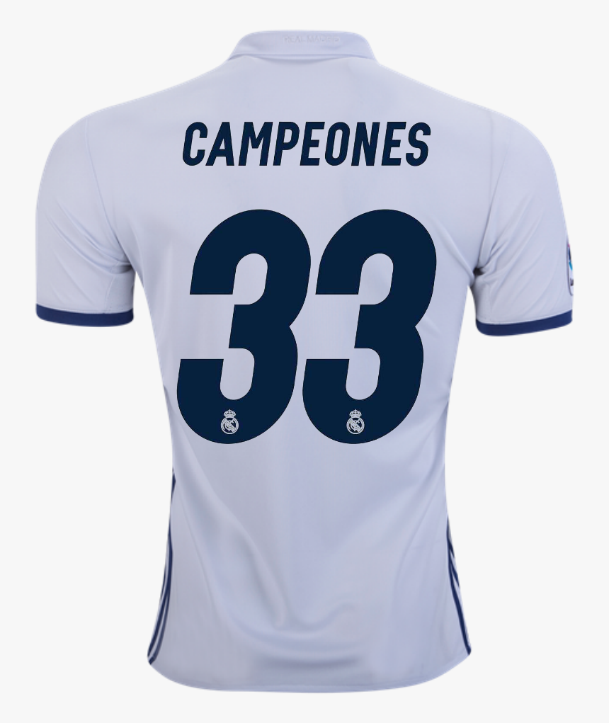 Real Madrid 16/17 - Real Madrid 33 Liga, HD Png Download