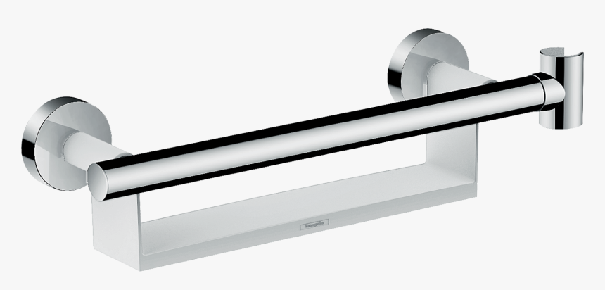 Grab Handle Comfort With Shelf And Shower Holder - Hansgrohe 26328400, HD Png Download