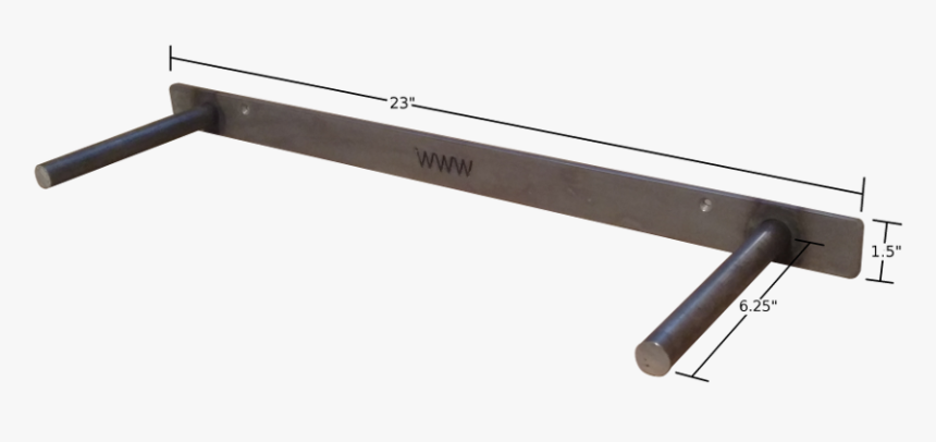 24″ Heavy Duty Floating Shelf Bracket - Floating Shelf Bracket, HD Png Download