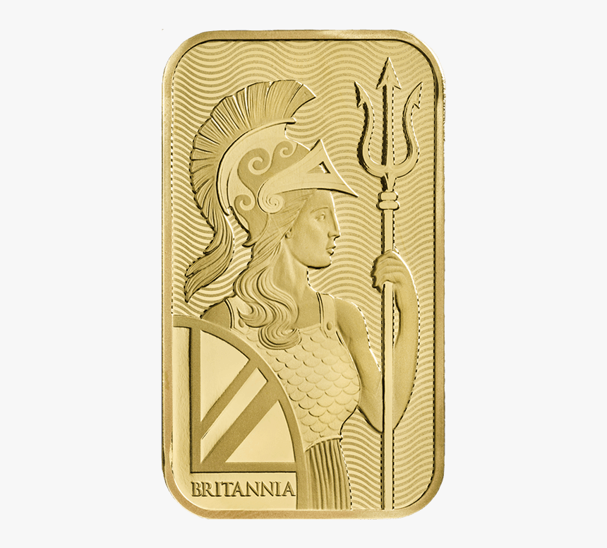 1 Oz Gold Minted Bar 
 Src Https - Royal Mint Gold Bar, HD Png Download