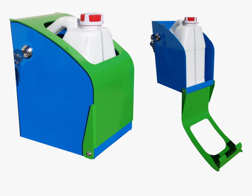 Rx Lockbox 1gal Hi Rez - Plastic, HD Png Download
