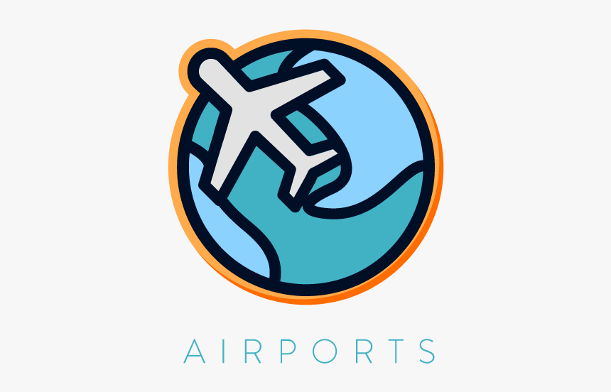 Airports Near Inman - Emblem, HD Png Download