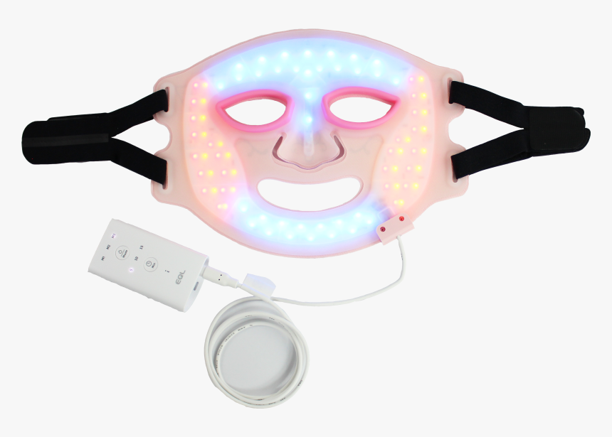Eql Auro Light Color Therapy Beauty Face Mask For Anti-aging - Mask, HD Png Download