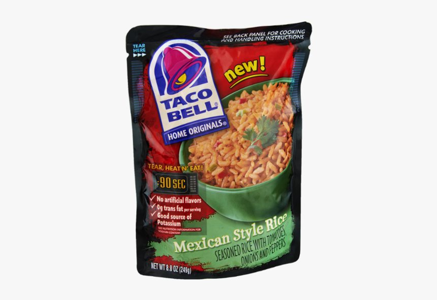 Taco Bell Seasoned Rice, HD Png Download