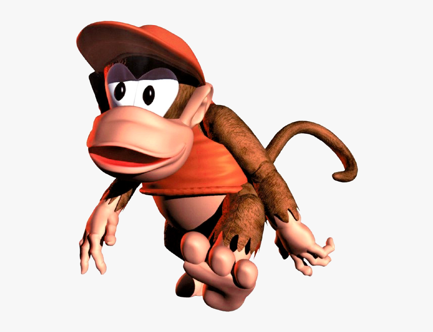 Donkey Kong Png Transparent Image - Donkey Kong Country Diddy Kong, Png Download