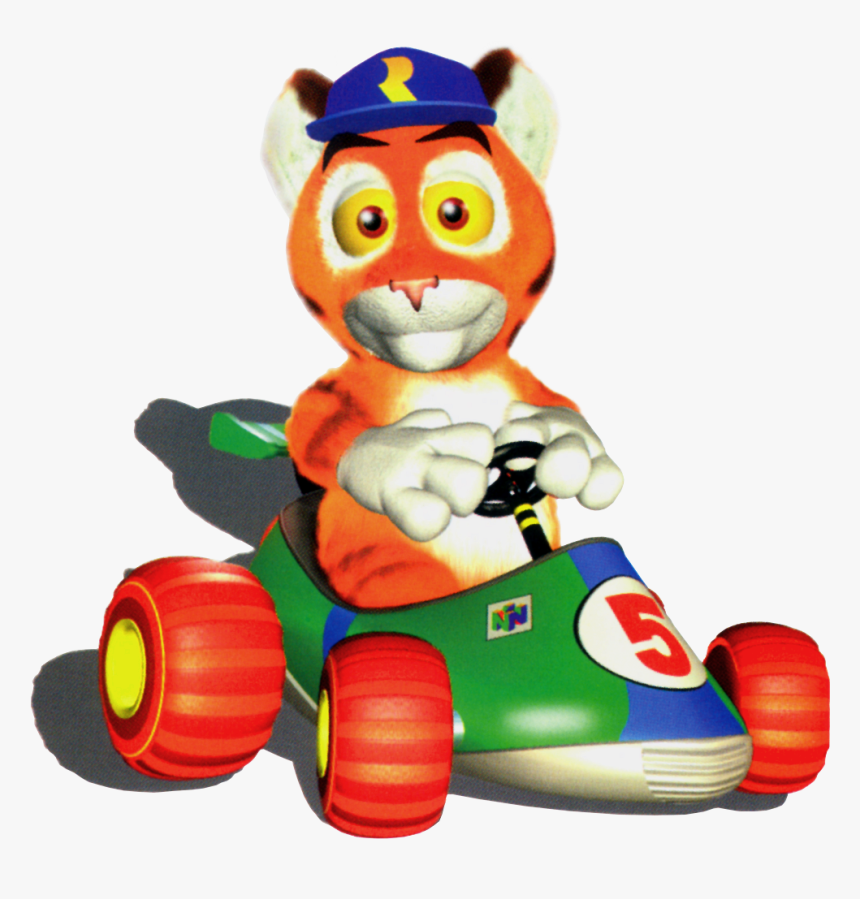 Timbercar - Diddy Kong Racing Tiger, HD Png Download