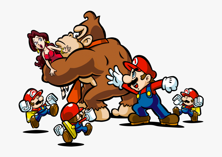 Mario Vs Donkey Kong Png Transparent Picture - Mario Donkey Kong, Png Download