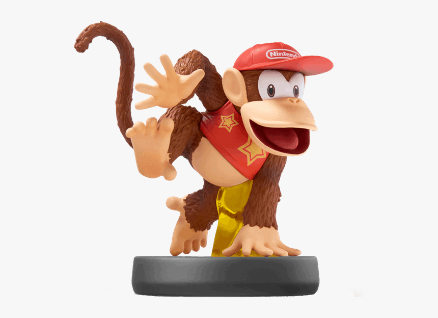 Super Smash Bros Amiibo Diddy Kong, HD Png Download