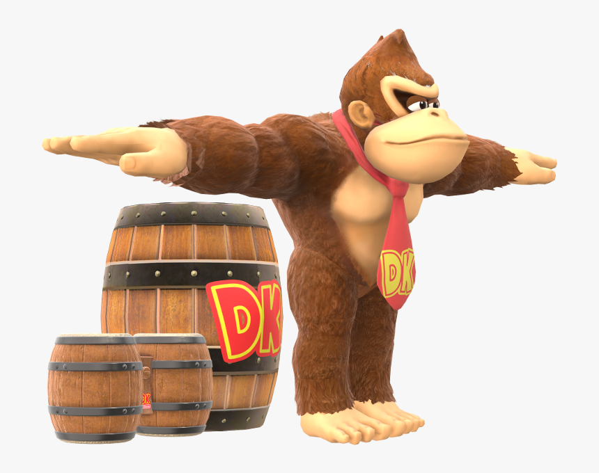 Download Zip Archive - Super Smash Bros Ultimate Donkey Kong, HD Png Download