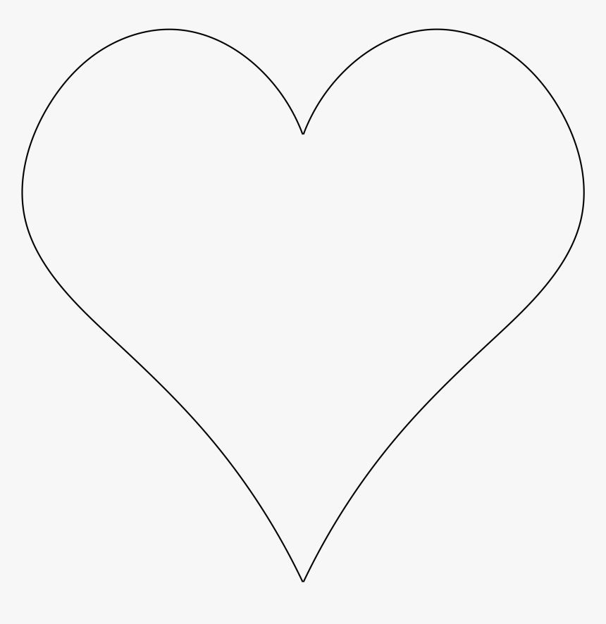 Youtube Clipart Plain - Heart, HD Png Download