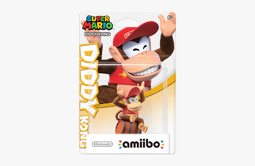 Diddy Kong Amiibo, HD Png Download