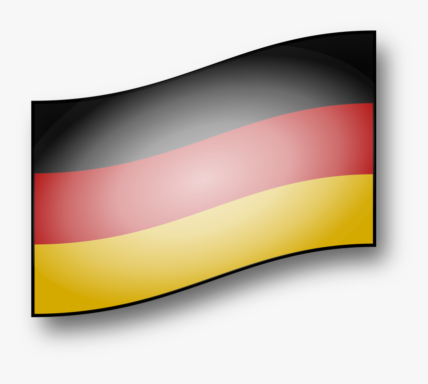 Ukraine Flag Clipart Png - Bandera Del Pais De Alemania, Transparent Png