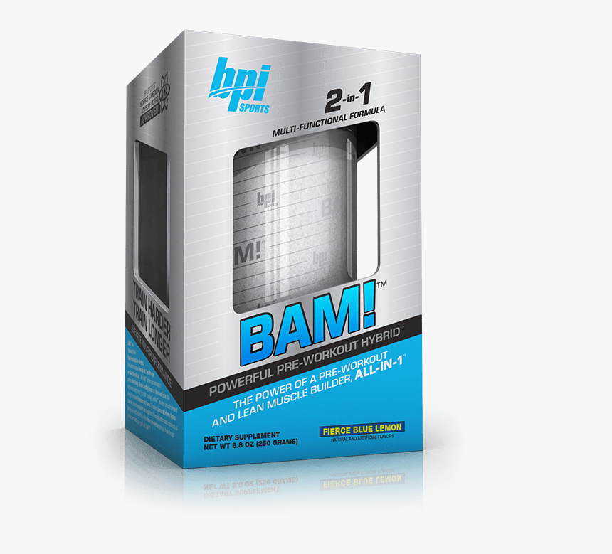Bam Bpi Pre Workout, HD Png Download
