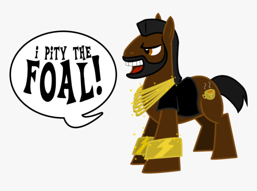 I M A Nightfilly Mohawk - Mr T My Little Pony, HD Png Download