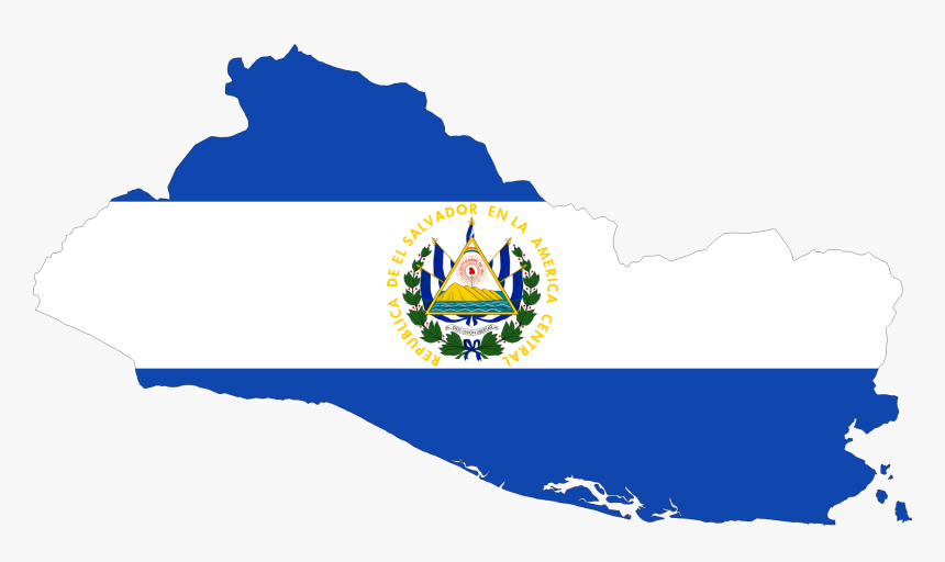 File Stub Svg Wikipedia - El Salvador Flag Map, HD Png Download