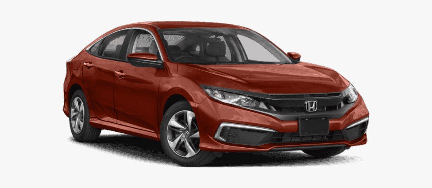 New 2019 Honda Civic Lx - 2019 Honda Civic Lx Blue, HD Png Download