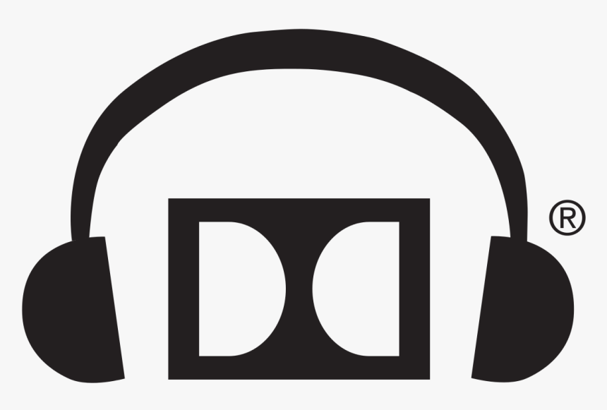 Headphone Logo Png - Dolby Headphone Logo, Transparent Png