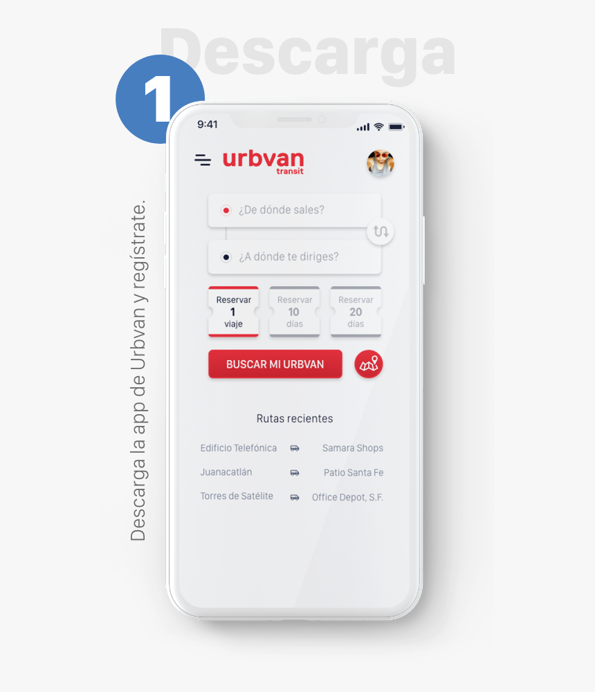 Urbvan App, HD Png Download