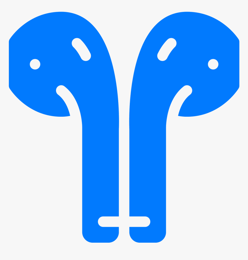 Computer Icons Headphones Airpods Clip Art - Airpod Clipart, HD Png Download
