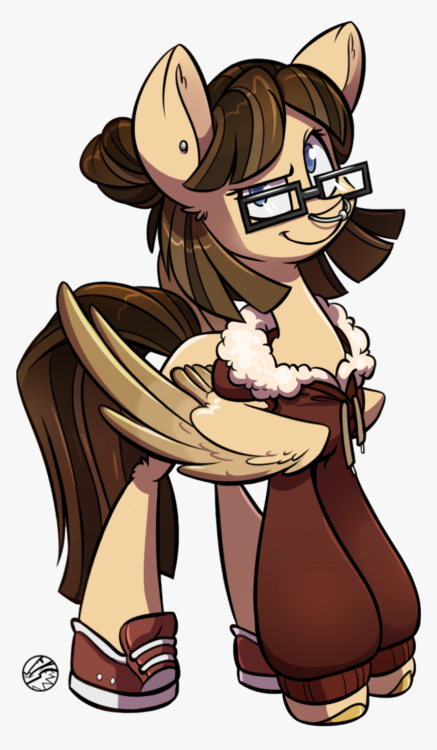 Askgraphitesketch, Clothes, Converse, Nose Piercing, - Cartoon, HD Png Download