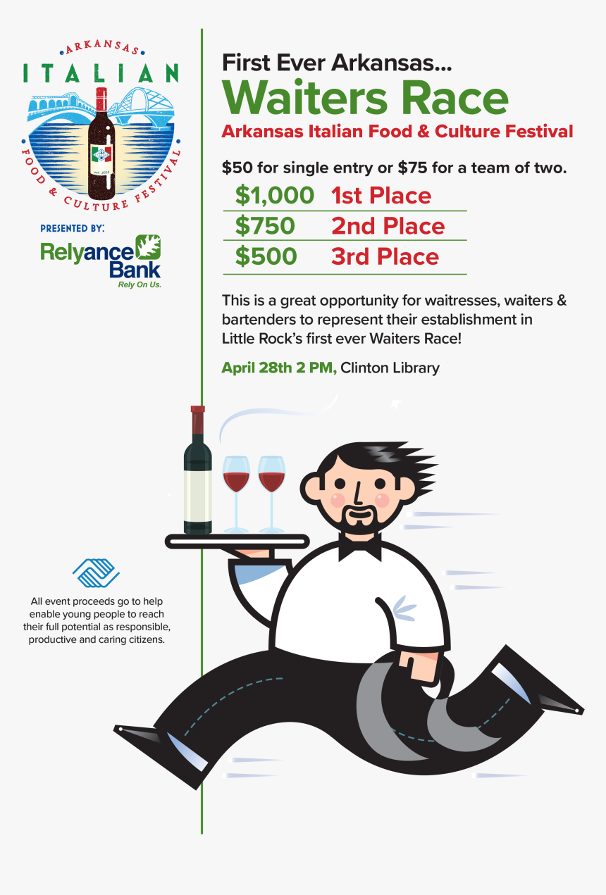 Transparent Waiter Png - Cartoon, Png Download