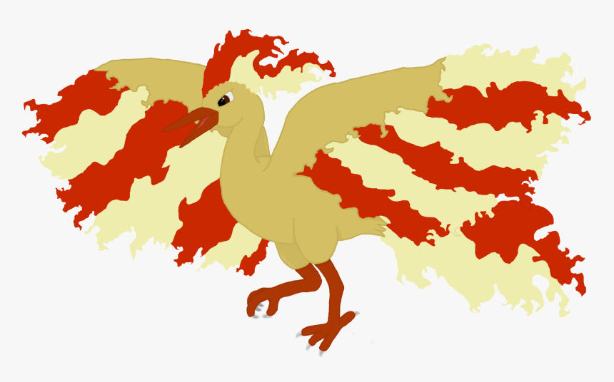 Moltres , Png Download - Rooster, Transparent Png