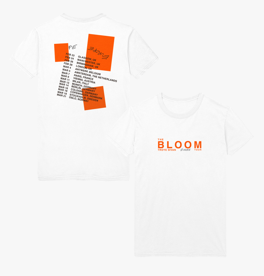 Troye Sivan Bloom Europe Merch, HD Png Download